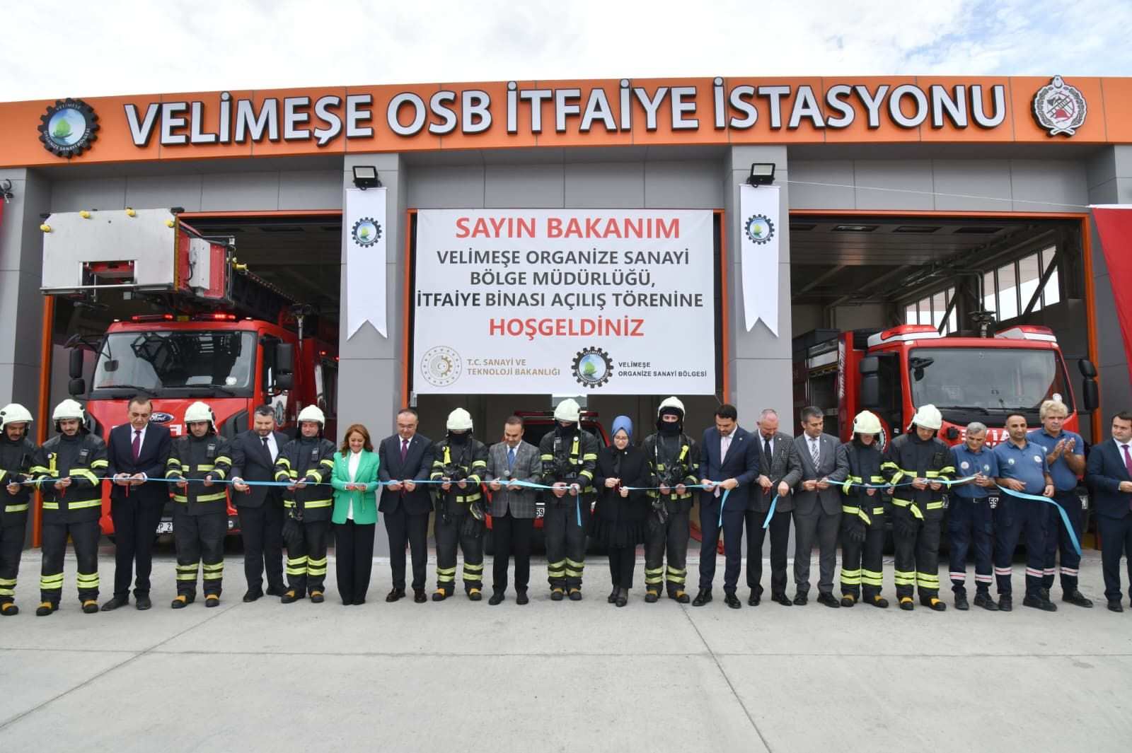 Velimeşe OSB İtfaiye İstasyonu hizmete sunuldu
