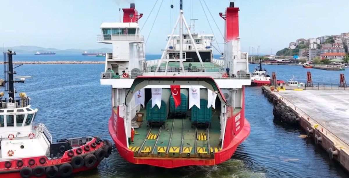 Bandırma–Tekirdağ hattı yıllık 2,8 milyon ton yük taşıma kapasitesi sunuyor