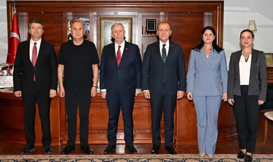 Başkan Gencan’dan Mansur Yavaş’a destek ziyareti