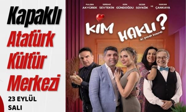 “Kim Haklı?” oyunu Kapaklı’da izleyiciyle buluşacak