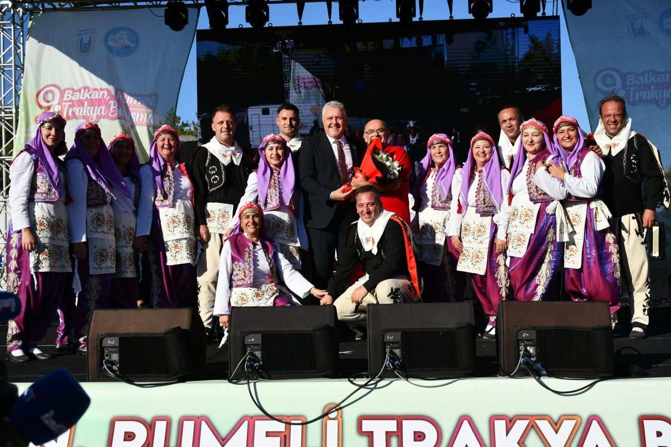 9’uncu Balkan-Rumeli Trakya Buluşması, renkli görüntülere sahne oldu