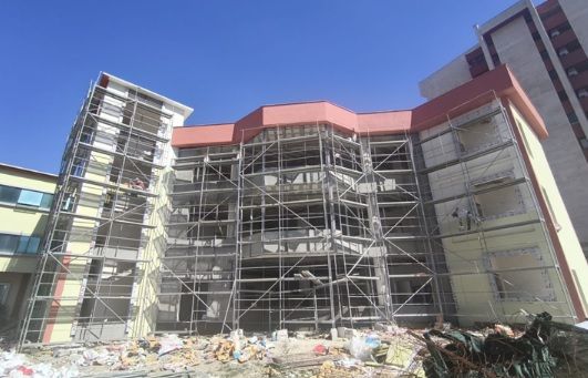 Onkoloji Hastanesi ek binasının inşaatı devam ediyor