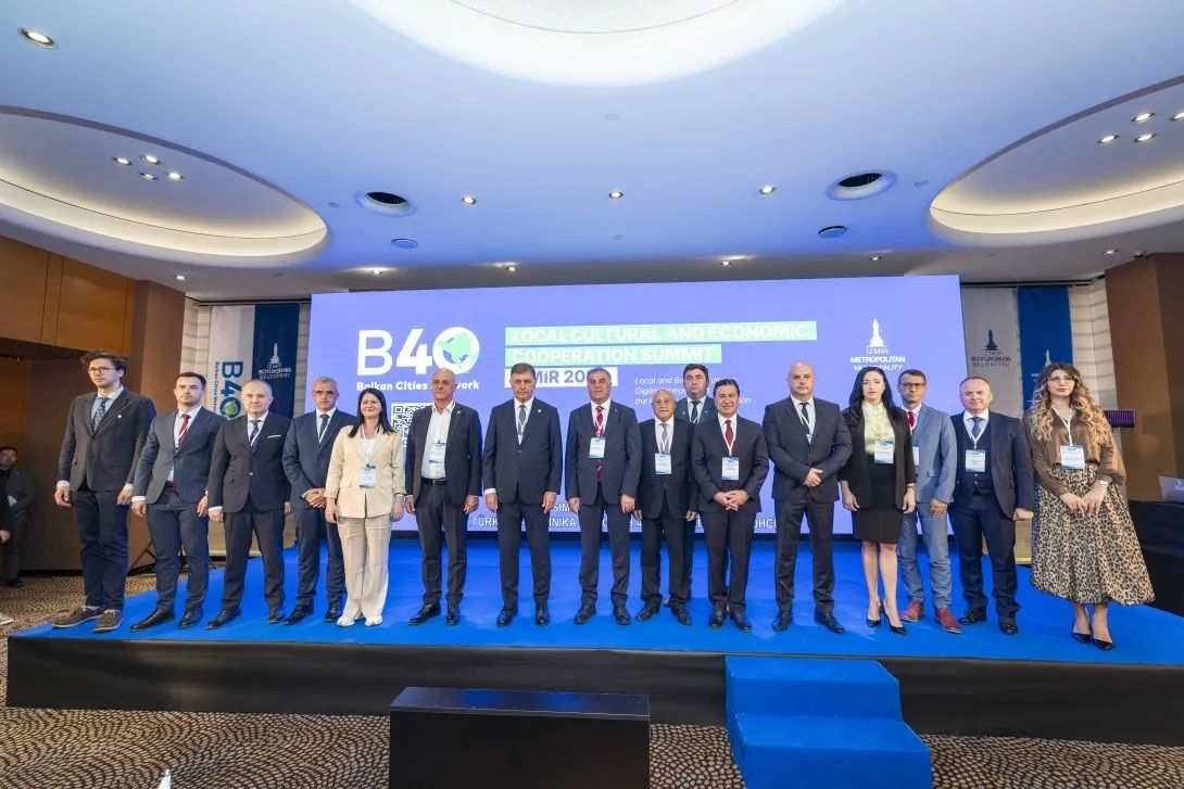 B40 Kültür ve Ekonomik İş birliği Zirvesi’nde bir araya geldiler