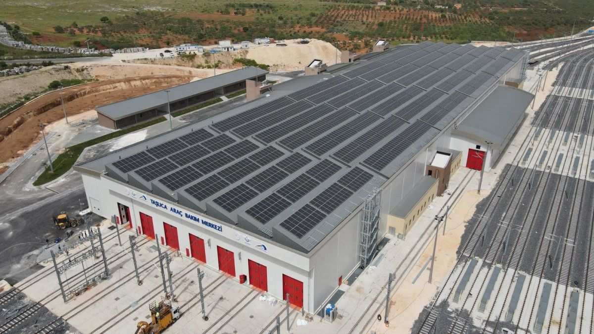 Demiryollarında güneş enerjisi dönemi