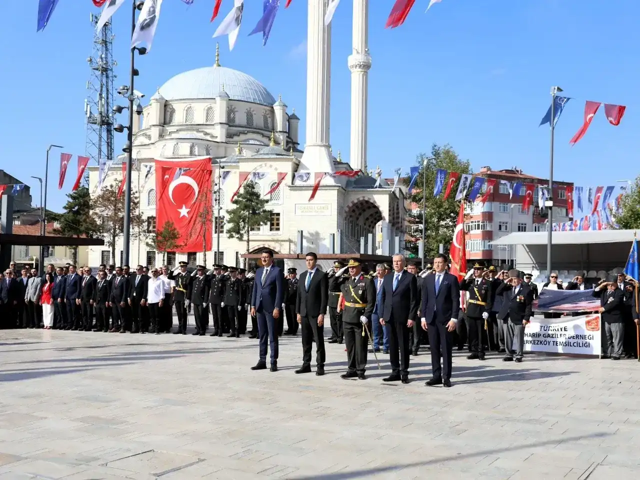 Çerkezköy’de 30 Ağustos coşkusu