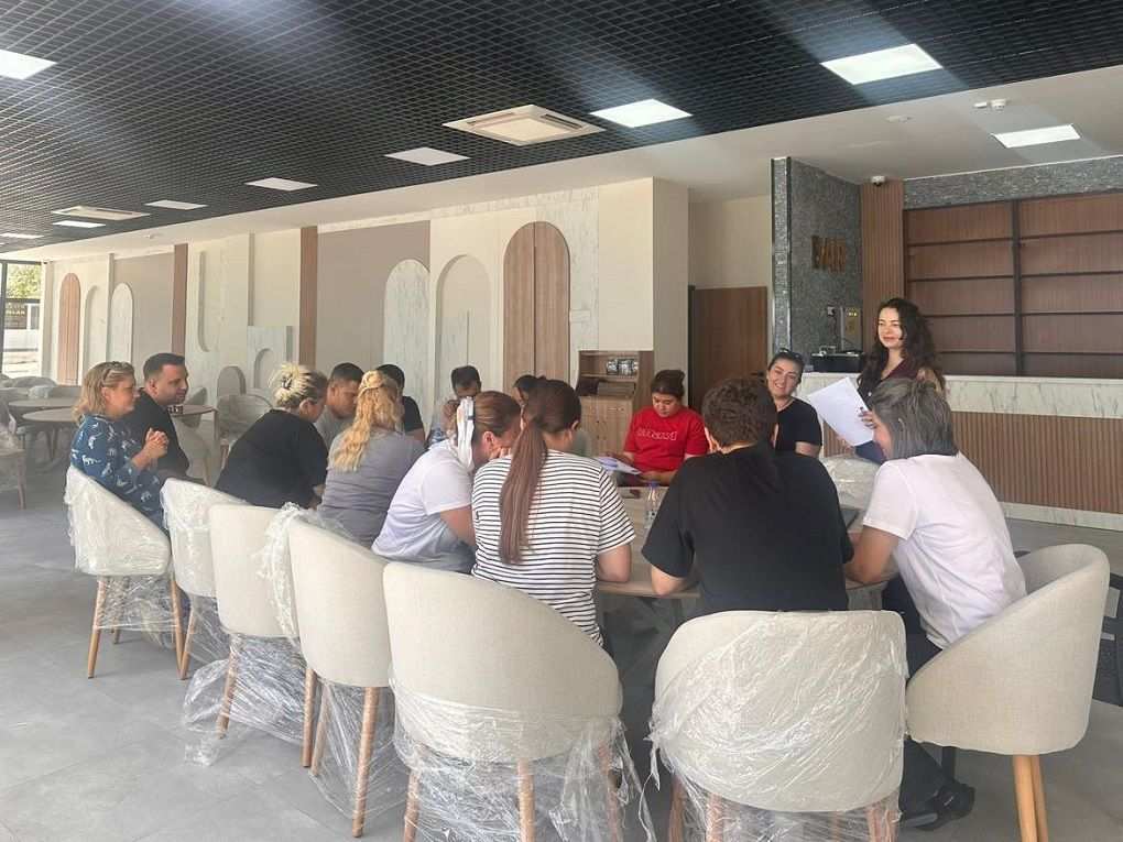 Kadına yönelik şiddet eğitimi verildi