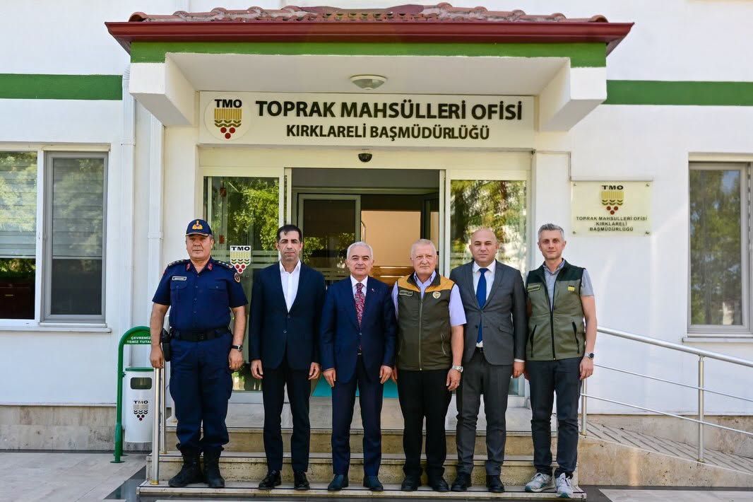 Vali Turan’dan TMO’ya ziyaret