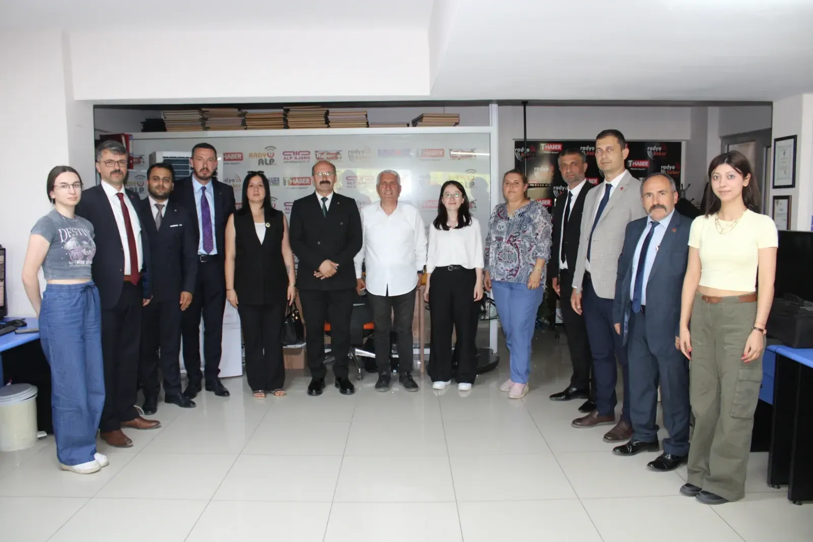 MHP İlçe Teşkilatı’ndan gazetemize ziyaret