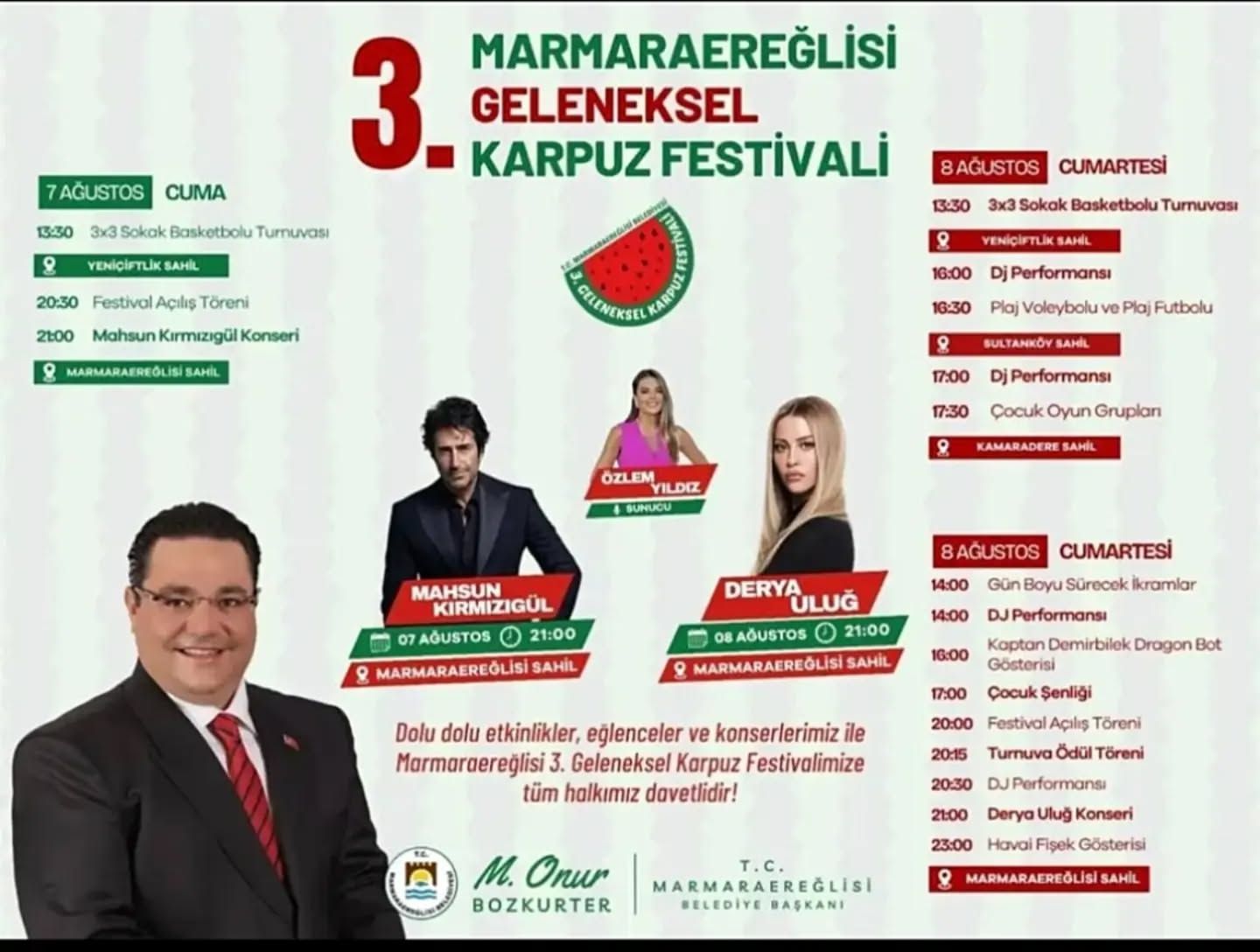 Geleneksel Karpuz Festivali için hazırlıklar sürüyor