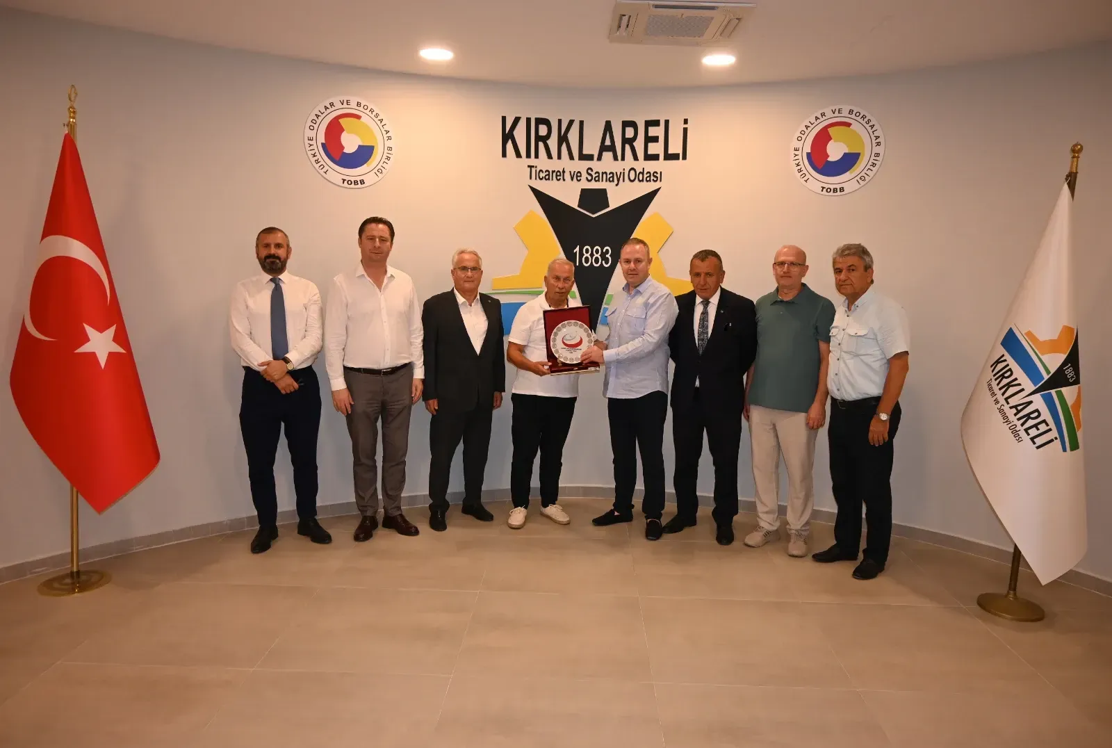 RUBAFED Genel Başkan Yardımcılarını ağırladılar