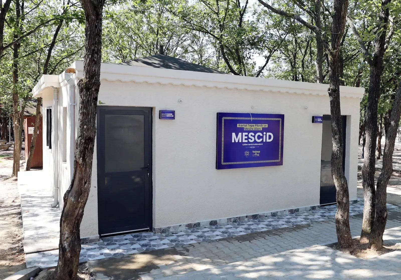 Yenilenen mescit hizmete açıldı