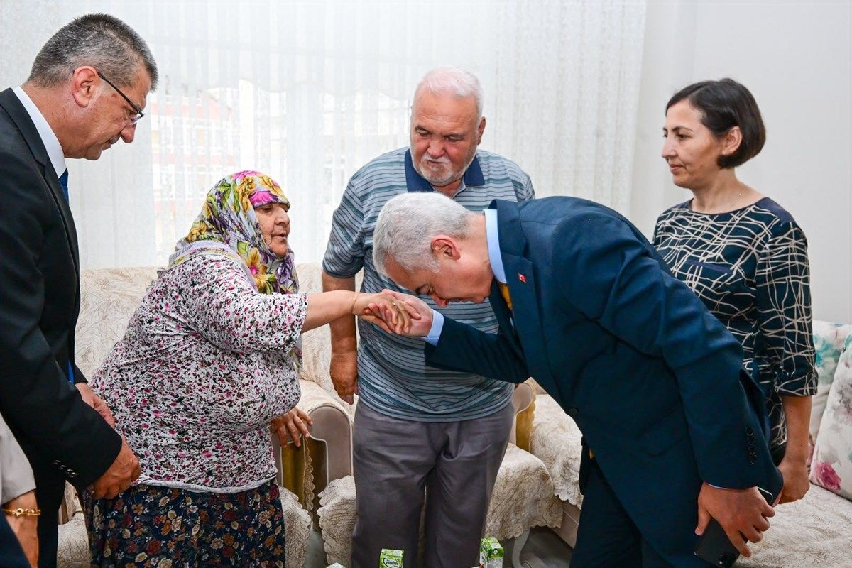 Vali Turan’dan 15 Temmuz gazilerine ziyaret