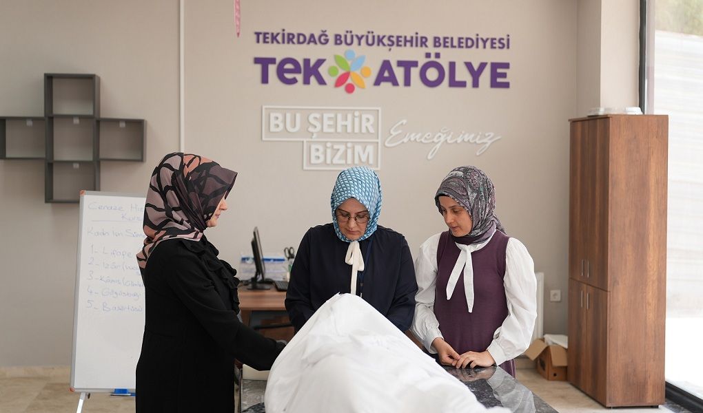 Kızılpınar TEK Atölye'de Cenaze Hizmetleri Kursu devam ediyor